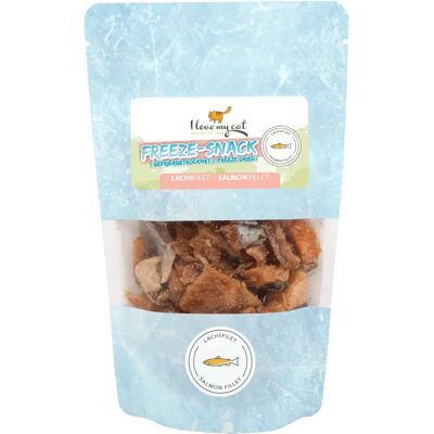 I love my cat Gefriertrockneter Lachs Snack - Katzenleckerli I love my cat Gefriertrockneter Lachs Snack - Katzenleckerli
