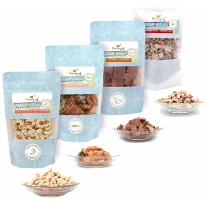 I love my cat Gefriertrocknete Katzensnacks - 4 Sorten I love my cat Gefriertrocknete Katzensnacks - 4 Sorten