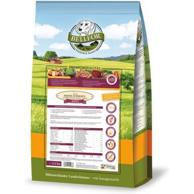 Bellfor Marke Kleines Paket Heide-Schmaus Mini mit Lamm und Kaninchen - Hundefutter Bellfor Marke Kleines Paket Heide-Schmaus Mini mit Lamm und Kaninchen - Hundefutter