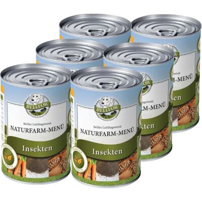 Bellfor Hypoallergisches Nassfutter mit Insekten - Nature Farm Menü Bellfor Hypoallergisches Nassfutter mit Insekten - Nature Farm Menü