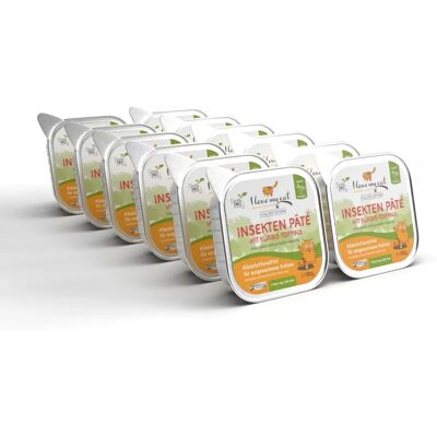 I love my cat ILMC Pâté di insetti con topping di zucca - Cibo umido per gatti I love my cat ILMC Pâté di insetti con topping di zucca - Cibo umido per gatti