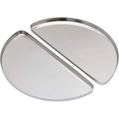 Monolith Drip Pan Set - Compatibel met Classic Grills - Duurzaam Materiaal Monolith Drip Pan Set - Compatibel met Classic Grills - Duurzaam Materiaal