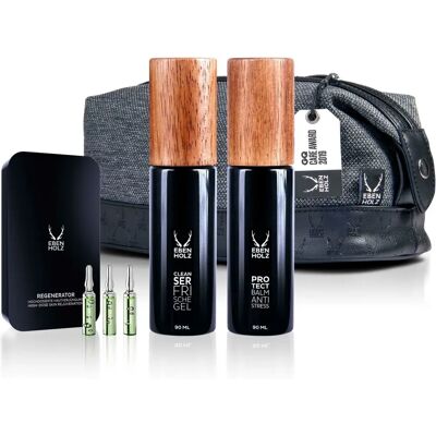 Set Regalo Ebenholz Skincare per uomini - viso, capelli e altro Set Regalo Ebenholz Skincare per uomini - viso, capelli e altro
