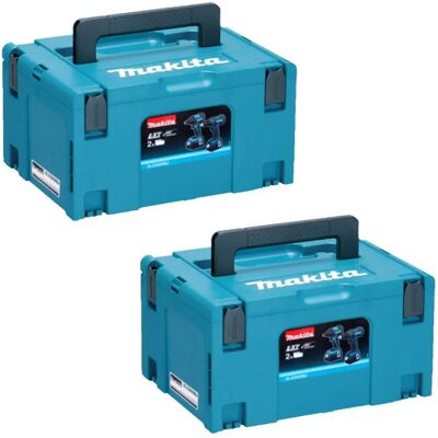 Makita Modèle Makpac Gr. 3 Étui à outils léger et robuste - Publicité Makita Modèle Makpac Gr. 3 Étui à outils léger et robuste - Publicité