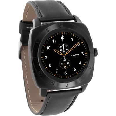 Montre intelligente Xlyne NARA XW - Écran tactile, Cuir, 240x240 Montre intelligente Xlyne NARA XW - Écran tactile, Cuir, 240x240
