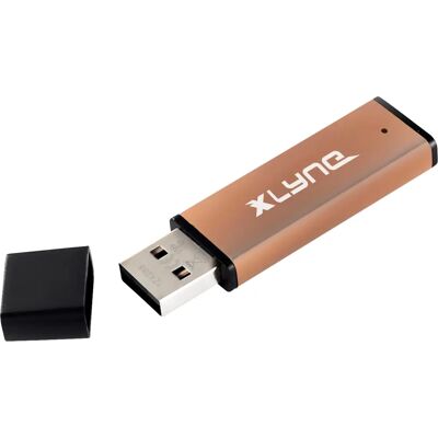 Xlyne Aluminium USB Stick 128GB - USB 2.0 Flash Drive Xlyne Aluminium USB Stick 128GB - USB 2.0 Flash Drive