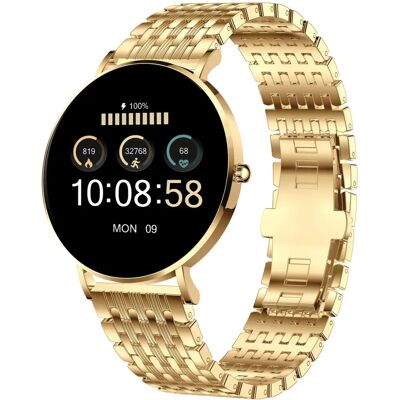 Xcoast SIONA 2 Smartwatch - Guld - Hjärtfrekvensmätning Xcoast SIONA 2 Smartwatch - Guld - Hjärtfrekvensmätning