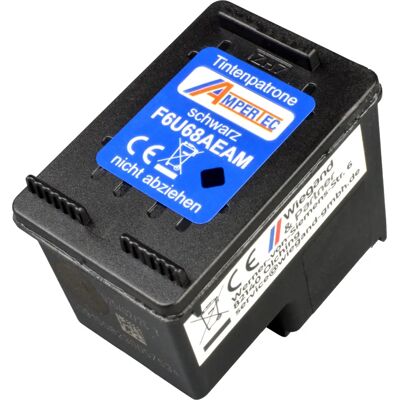 Ampertec - F6U68AE 302XL - Schwarze Tintenpatrone für HP DeskJet Ampertec - F6U68AE 302XL - Schwarze Tintenpatrone für HP DeskJet