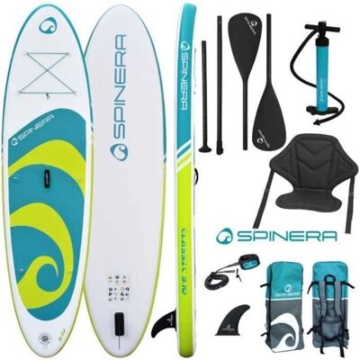Spinera Classic 9.10 aufblasbares Paddle-Set - Surfbrett Spinera Classic 9.10 aufblasbares Paddle-Set - Surfbrett