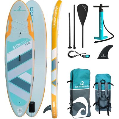 Spinera Sun Light 10.2 - SUP Portable pour Tous - Publicité Spinera Sun Light 10.2 - SUP Portable pour Tous - Publicité