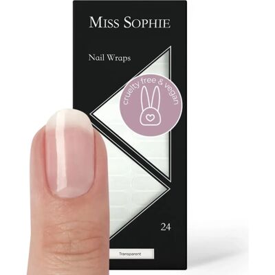 Miss Sophie Transparante Nagelstickers - Nagelgroei Miss Sophie Transparante Nagelstickers - Nagelgroei