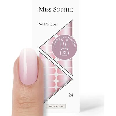 Miss Sophie Roze Babyboomer Nagelfolie - Nagelkunst Miss Sophie Roze Babyboomer Nagelfolie - Nagelkunst