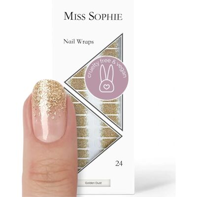 Miss Sophie Goudstof Nagelvellen - Nagelvellen Miss Sophie Goudstof Nagelvellen - Nagelvellen