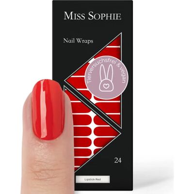 Miss Sophie Rode Nagelstickers - Nail Art Decals Set Miss Sophie Rode Nagelstickers - Nail Art Decals Set