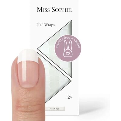 Miss Sophie Franse Manicure Nagellappen - 24 st. Miss Sophie Franse Manicure Nagellappen - 24 st.