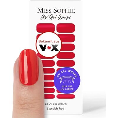 Miss Sophie UV Nagelvellen - UV Bestendig Rood Miss Sophie UV Nagelvellen - UV Bestendig Rood