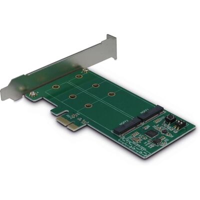 Inter-Tech KCSSD4 Opslagcontroller RAID M.2 PCIe Inter-Tech KCSSD4 Opslagcontroller RAID M.2 PCIe
