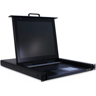 Console KVM Inter-Tech KVM-1708 - 8 Porte - Nero Console KVM Inter-Tech KVM-1708 - 8 Porte - Nero