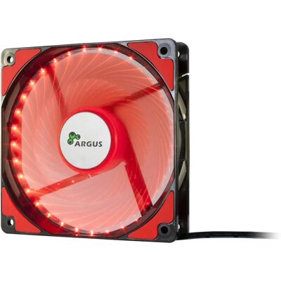 Ventola per case PC Inter-Tech L-12025 - Nero/Rosso - 120mm - Silenziosa Ventola per case PC Inter-Tech L-12025 - Nero/Rosso - 120mm - Silenziosa
