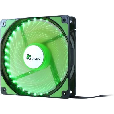 Ventola Inter-Tech L-12025 - LED verde - 120 mm - Silenziosa Ventola Inter-Tech L-12025 - LED verde - 120 mm - Silenziosa