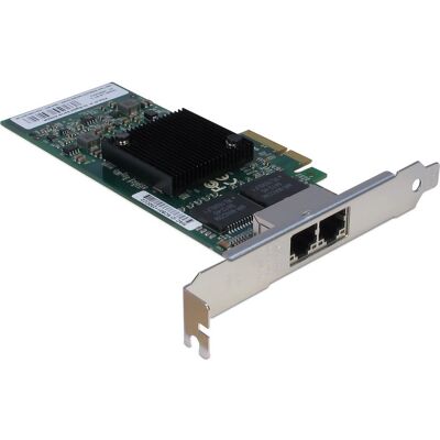 Scheda di Rete Inter-Tech LR-9712 - Adattatore Ethernet Dual LAN Scheda di Rete Inter-Tech LR-9712 - Adattatore Ethernet Dual LAN
