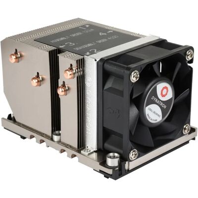 Raffreddatore CPU Inter-Tech B-5 - Alluminio - 60mm - 2U Raffreddatore CPU Inter-Tech B-5 - Alluminio - 60mm - 2U