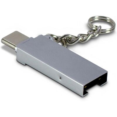 Inter-Tech 88885469 Zink Kartenleser - USB 2.0 Typ-A/Typ-C Intern Inter-Tech 88885469 Zink Kartenleser - USB 2.0 Typ-A/Typ-C Intern