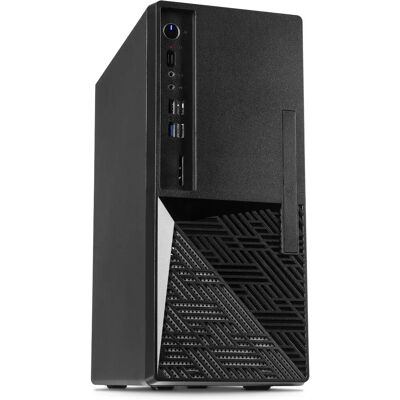 Inter-Tech S-703 Desktop - Kompakte Micro-ATX-Gehäuse mit USB-C & Audio Inter-Tech S-703 Desktop - Kompakte Micro-ATX-Gehäuse mit USB-C & Audio