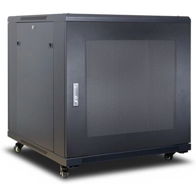 Inter-Tech SNB-8815 15U Stahl Serverschrank - Schwarz Inter-Tech SNB-8815 15U Stahl Serverschrank - Schwarz