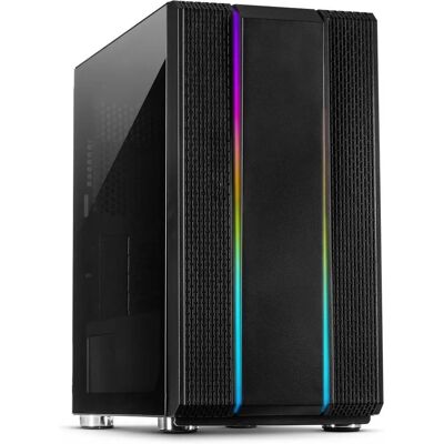 Inter-Tech X-3601 Micro Boîtier PC - Verre Trempé, RGB, Micro-ATX Inter-Tech X-3601 Micro Boîtier PC - Verre Trempé, RGB, Micro-ATX