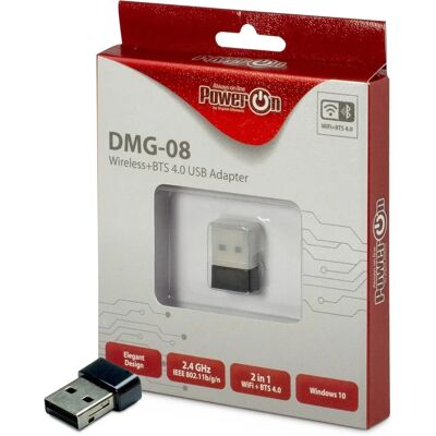 Inter-Tech DMG-08 Adattatore di rete wireless - Wi-Fi + Bluetooth Inter-Tech DMG-08 Adattatore di rete wireless - Wi-Fi + Bluetooth