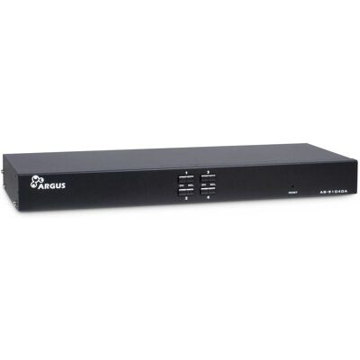 Inter-Tech AS-9104DA Switch KVM - Montaggio rack - Nero Inter-Tech AS-9104DA Switch KVM - Montaggio rack - Nero