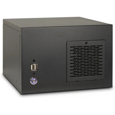 Boîtier Inter-Tech S31B Mini Tower - PCIe double slot, USB 2.0, ventilateur 80mm Boîtier Inter-Tech S31B Mini Tower - PCIe double slot, USB 2.0, ventilateur 80mm