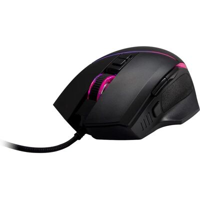 Inter-Tech GT-100 RGB Gaming Hiiri - Ergonominen, 6400 DPI, USB Inter-Tech GT-100 RGB Gaming Hiiri - Ergonominen, 6400 DPI, USB
