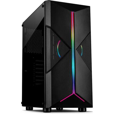 Inter-Tech IT-3306 Cavy Tour de Gaming - Noir - ATX Inter-Tech IT-3306 Cavy Tour de Gaming - Noir - ATX