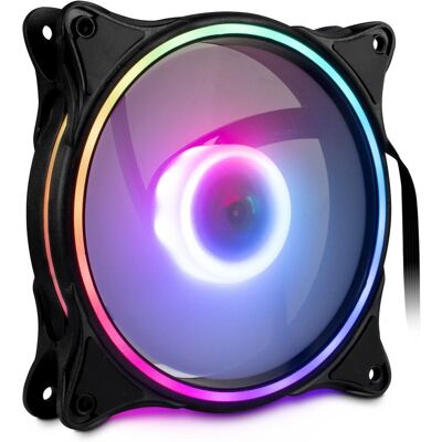Inter-Tech Argus RS-08 Computergehäuselüfter - RGB, 120mm, Schwarz, Weiß, 3 Stück Inter-Tech Argus RS-08 Computergehäuselüfter - RGB, 120mm, Schwarz, Weiß, 3 Stück