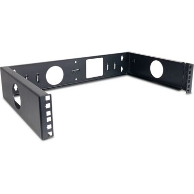 Inter-Tech 88887327 Wandhalterung - 2U - Schwarz - Serverrack Zubehör Inter-Tech 88887327 Wandhalterung - 2U - Schwarz - Serverrack Zubehör
