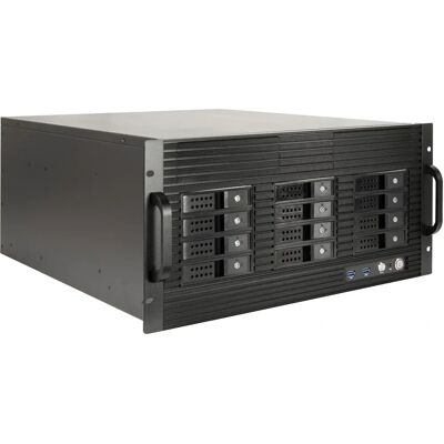 Intertech Inter-Tech IPC 5U-5512 Rack server - 19 pollici, Nero Intertech Inter-Tech IPC 5U-5512 Rack server - 19 pollici, Nero