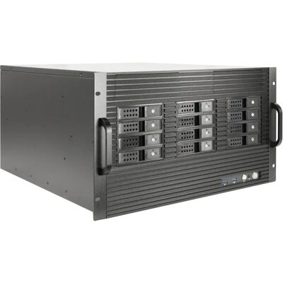 Inter-Tech Rack 6U-6520 - Compatibilité ATX/SSI EEB prolongée - Hot-Swap - Sans alimentation Inter-Tech Rack 6U-6520 - Compatibilité ATX/SSI EEB prolongée - Hot-Swap - Sans alimentation