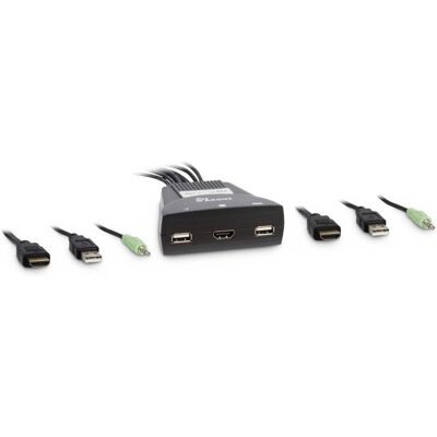Inter-Tech LS-21HA Commutateur KVM HDMI - 2 Ports - Noir Inter-Tech LS-21HA Commutateur KVM HDMI - 2 Ports - Noir