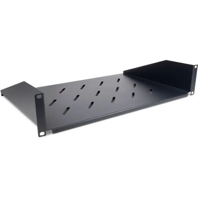 Inter-Tech SW-2U-300 - Rack-Hylle - RAL 9005 - 2U - 19" Inter-Tech SW-2U-300 - Rack-Hylle - RAL 9005 - 2U - 19"
