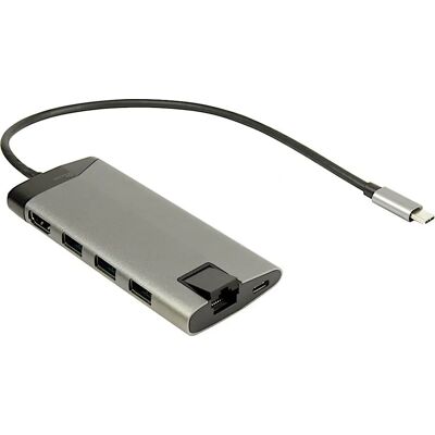 Inter-Tech GDC-802 USB 3.2 Gen 1 Type-C Docking Station Inter-Tech GDC-802 USB 3.2 Gen 1 Type-C Docking Station