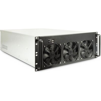 Inter-Tech 4F28 Rack Fekete, Ezüst - Rack szerver ház Inter-Tech 4F28 Rack Fekete, Ezüst - Rack szerver ház
