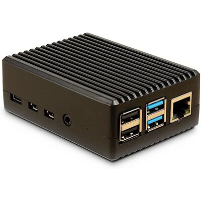 Inter-Tech ODS-716 Aluminium Raspberry Pi 4B kabinet - Udviklingskort tilbehør Inter-Tech ODS-716 Aluminium Raspberry Pi 4B kabinet - Udviklingskort tilbehør