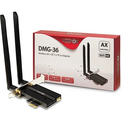 Inter-Tech Inter-Tech Dmg-36 WLAN Bluetooth Adapter - Netzwerkkarte Inter-Tech Inter-Tech Dmg-36 WLAN Bluetooth Adapter - Netzwerkkarte