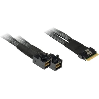 Inter-Tech SFF-8654 8i - SFF-8643 24 Gbit/s Datenkabel - Kabel Inter-Tech SFF-8654 8i - SFF-8643 24 Gbit/s Datenkabel - Kabel