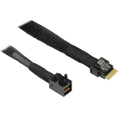 INTER-TECH IT88885663 - SlimSAS SFF-8654 4i - MiniSAS SFF-8643 Kabel INTER-TECH IT88885663 - SlimSAS SFF-8654 4i - MiniSAS SFF-8643 Kabel