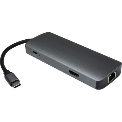 Inter-Tech Adapter Argus H-428 7-in-1 - Docking Station Inter-Tech Adapter Argus H-428 7-in-1 - Docking Station