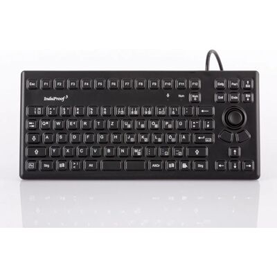 GETT TKG-086-MB-IP68 Schwarze Tastatur - Wasserdicht IP68, 86 Tasten, Deutsch GETT TKG-086-MB-IP68 Schwarze Tastatur - Wasserdicht IP68, 86 Tasten, Deutsch
