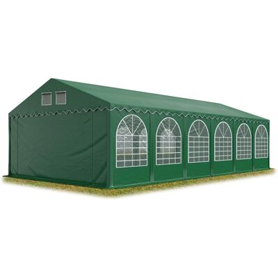 TOOLPORT 6x12m Ciemnozielona Taka - Odporna na Warunki Atmosferyczne TOOLPORT 6x12m Ciemnozielona Taka - Odporna na Warunki Atmosferyczne